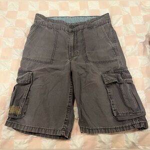 levi’s boy’s gray cargo shorts
